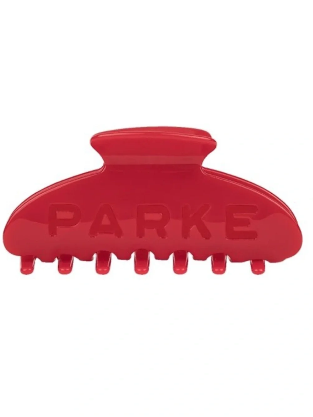 PARKE CRIMSON RED CLAW CLIP WITH PARKE COIN POUCH NEW IN PACKAGE
